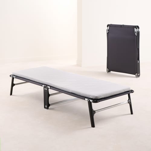 Compact folding bed with - compact,